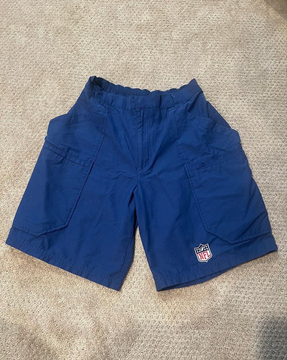 Blue Reebok NFL Shorts - Picture 1 of 3
